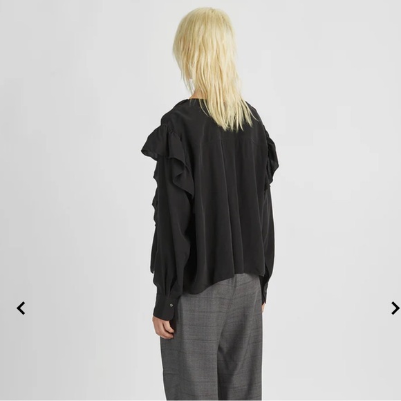Isabel Marant Welby Ruffle Blouse - Picture 3 of 9
